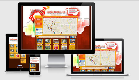 Rent In Boulder website design by Vision Web